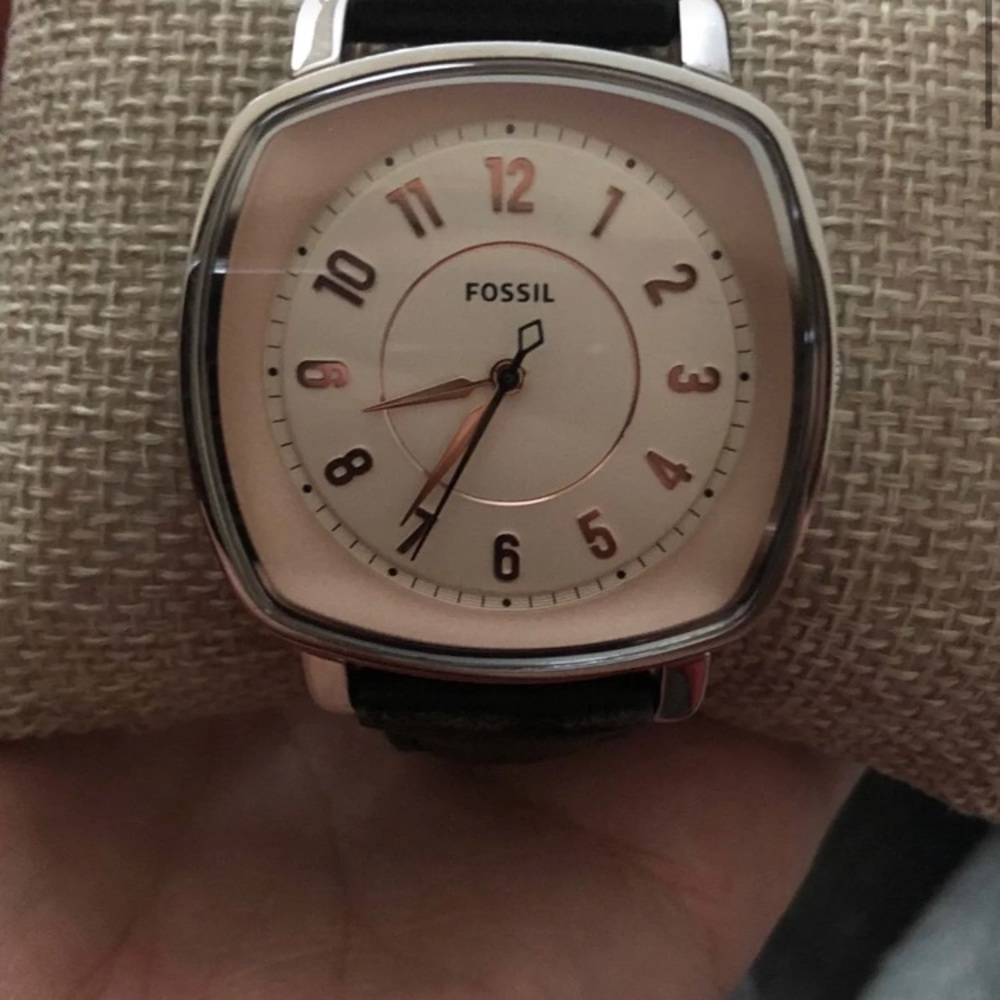 Square face Fossil Watch